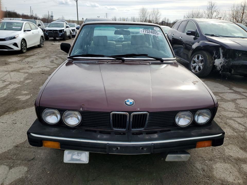 Aukcja sprzedaży 1985 Bmw 528, vin: WBADK8304F9549918, numer aukcji: 77524805