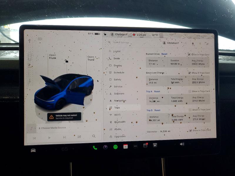 Aukcja sprzedaży 2026 Tesla Model Y, vin: 7SAYGDEEXTF402725, numer aukcji: 77001145