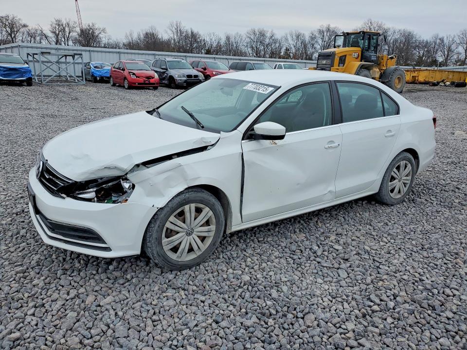 2017 Volkswagen Jetta მანქანა იყიდება აუქციონზე, vin: 3VW2B7AJ7HM386182, აუქციონის ნომერი: 77703215
