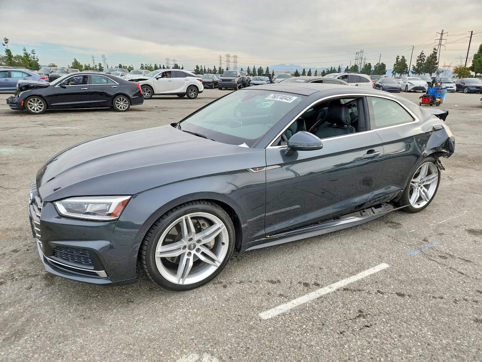 Auction sale of the 2018 Audi A5, vin: WAUTNAF56JA010970, lot number: 76074045