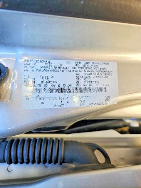 Aukcja sprzedaży 2016 Ford Focus, vin: 1FADP3K29GL325953, numer aukcji: 79264635