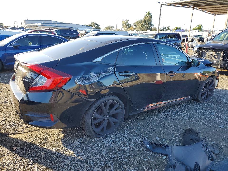 2019 Honda Civic მანქანა იყიდება აუქციონზე, vin: 2HGFC2F82KH504267, აუქციონის ნომერი: 78470995