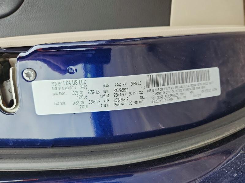 2019 Chrysler Pacifica მანქანა იყიდება აუქციონზე, vin: 2C4RC1BG7KR550559, აუქციონის ნომერი: 77390185
