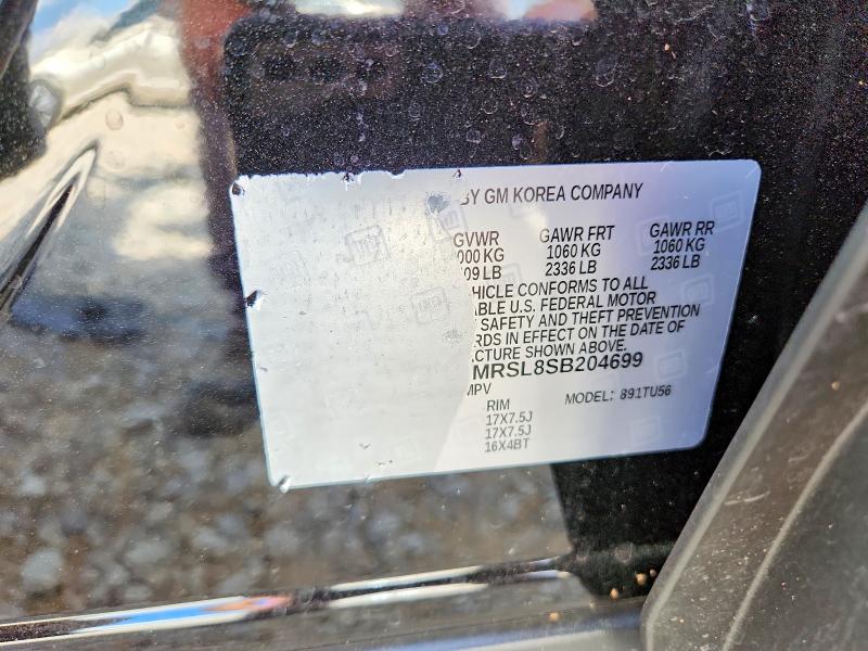 53786966 :رقم المزاد ، KL79MRSL8SB204699 vin ، 2025 Chevrolet Trailblazer مزاد بيع