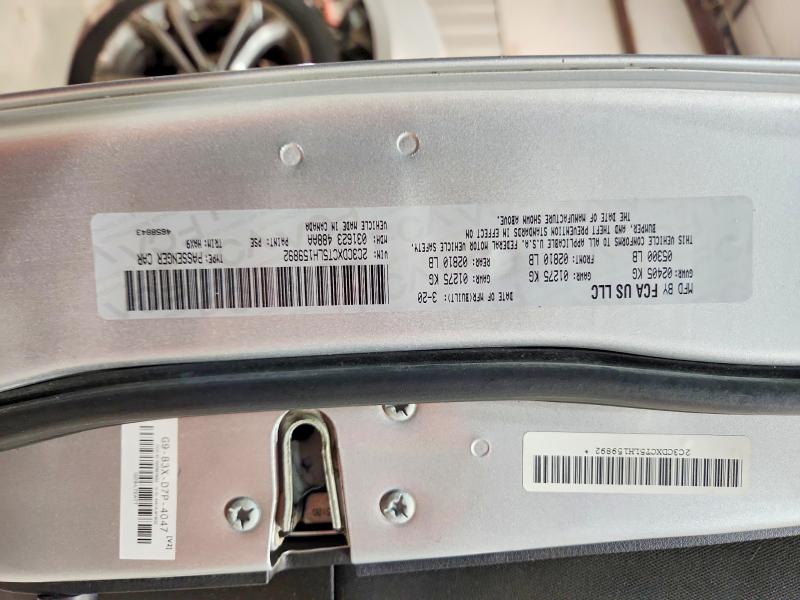 Aukcja sprzedaży 2020 Dodge Charger, vin: 2C3CDXCT5LH159892, numer aukcji: 78251285