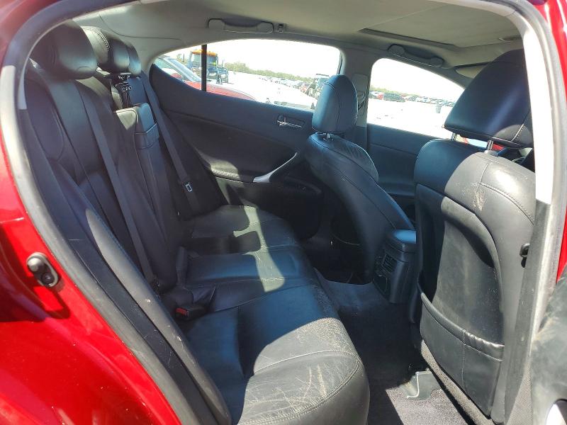 78831715 :رقم المزاد ، JTHBK262685066105 vin ، 2008 Lexus Is 250 مزاد بيع