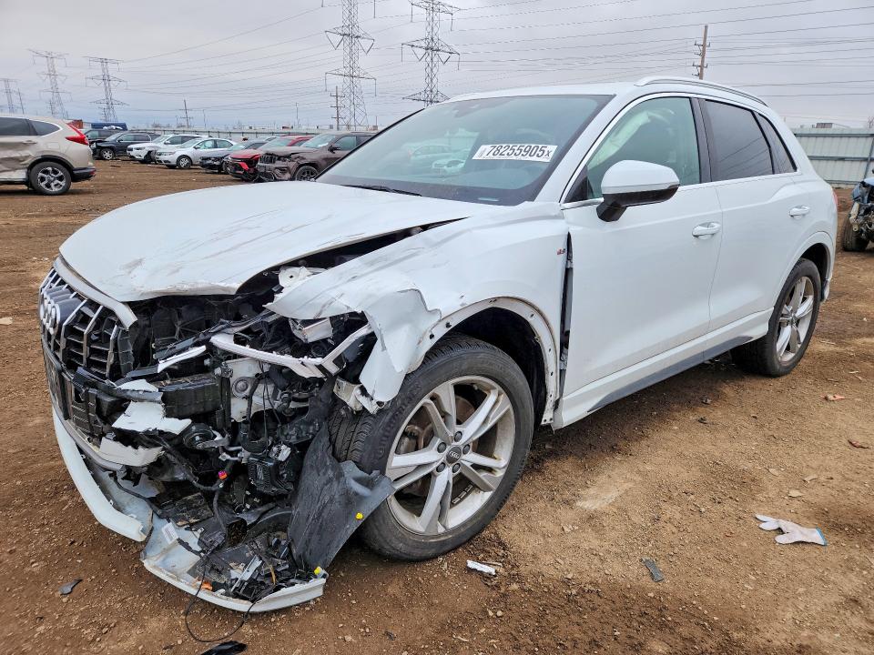 Продажа на аукционе авто 2020 Audi Q3, vin: WA1EECF36L1039002, номер лота: 78255905