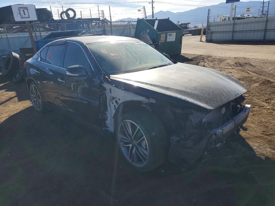 76583175 :رقم المزاد ، JN1BV7AR7EM700245 vin ، 2014 Infiniti Q50 مزاد بيع
