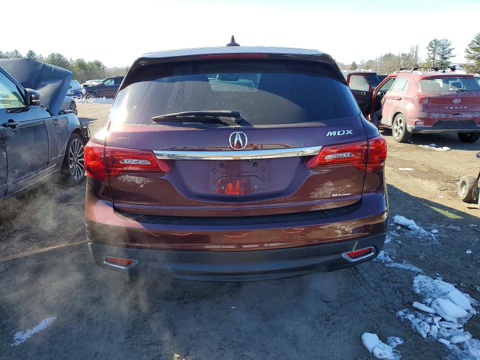 Продаж на аукціоні авто 2016 Acura Mdx, vin: 5FRYD4H21GB043938, номер лоту: 75757285