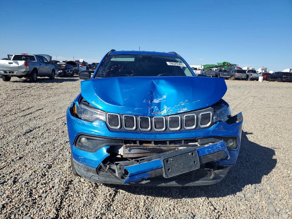 78529305 :رقم المزاد ، 3C4NJDFB1NT112559 vin ، 2022 Jeep Compass مزاد بيع