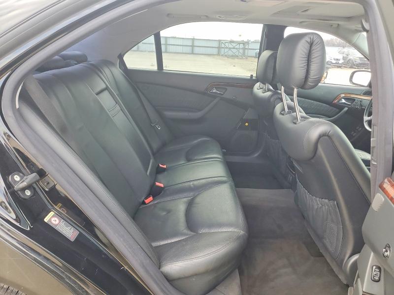 2001 Mercedes-benz S მანქანა იყიდება აუქციონზე, vin: WDBNG73J81A201282, აუქციონის ნომერი: 76631775