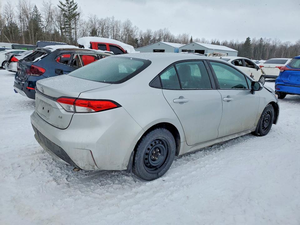 76166805 :رقم المزاد ، 5YFBPRBE5LP006095 vin ، 2020 Toyota Corolla مزاد بيع