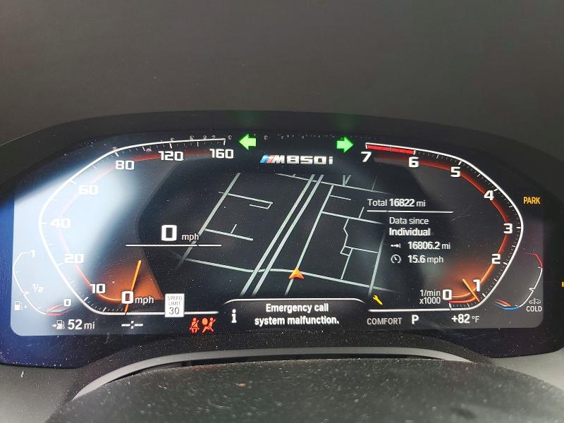 Aukcja sprzedaży 2024 Bmw M850xi, vin: WBABC4C07RCR56331, numer aukcji: 76912265