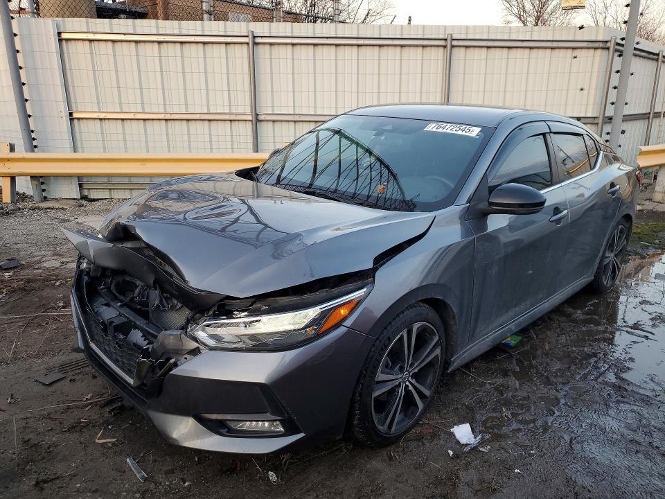 Продажа на аукционе авто 2020 Nissan Sentra, vin: 3N1AB8DV6LY209260, номер лота: 76472545