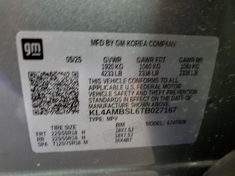 Продаж на аукціоні авто 2026 Buick Encore Gx, vin: KL4AMBSL6TB027167, номер лоту: 75770375