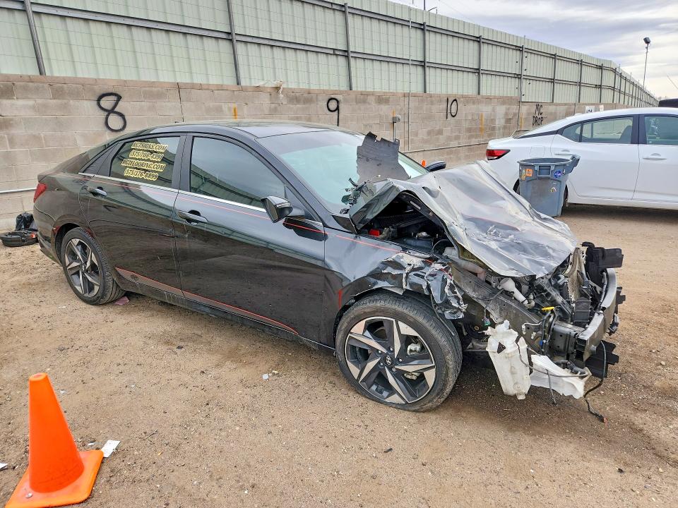 77699685 :رقم المزاد ، KMHLN4AJ2PU036686 vin ، 2023 Hyundai Elantra Hybrid مزاد بيع