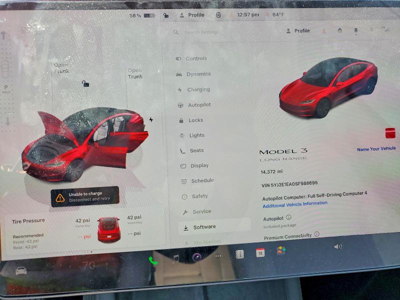 Продажа на аукционе авто 2025 Tesla Model 3, vin: 5YJ3E1EA0SF988696, номер лота: 77391755