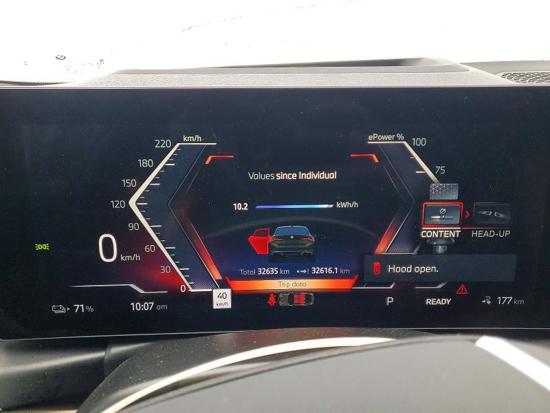 76749615 :رقم المزاد ، WBY43AW06RFR93650 vin ، 2024 Bmw I4 مزاد بيع