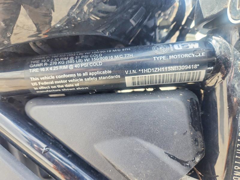 Aukcja sprzedaży 2022 Harley-davidson Rh975, vin: 1HD1ZH118NB309418, numer aukcji: 77309465