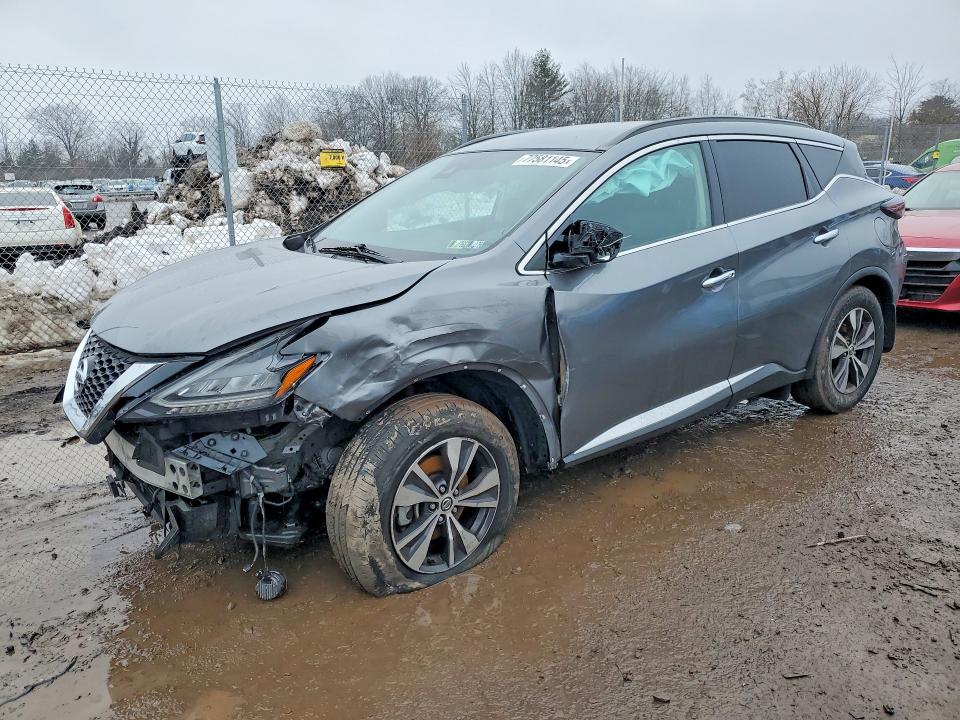 77581145 :رقم المزاد ، 5N1AZ2BJ3NC116774 vin ، 2022 Nissan Murano مزاد بيع