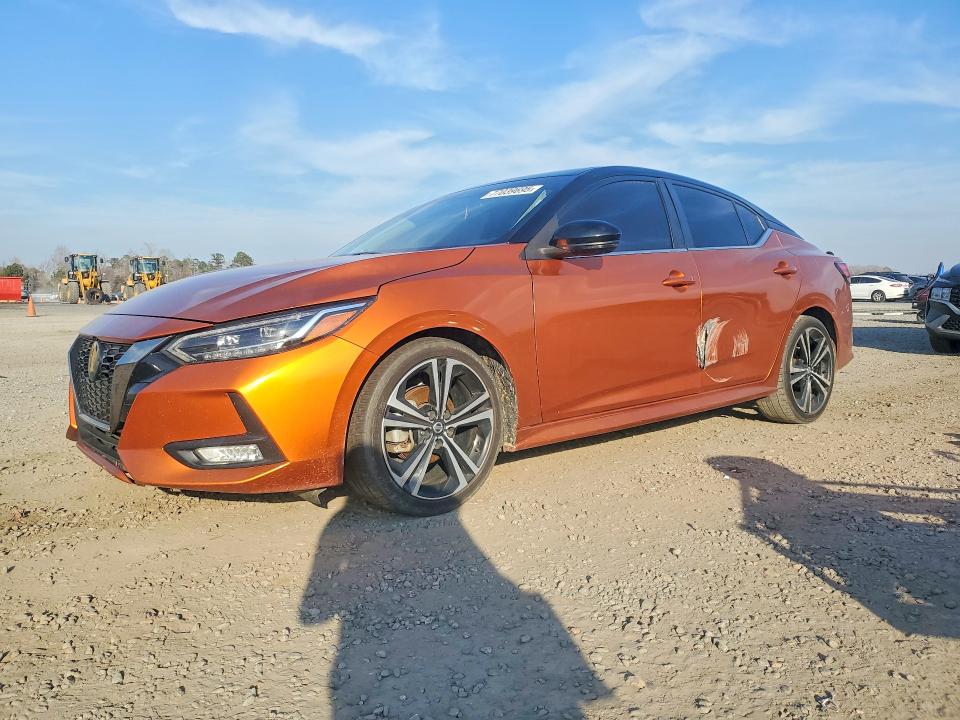 77039695 :رقم المزاد ، 3N1AB8DV0NY226185 vin ، 2022 Nissan Sentra مزاد بيع