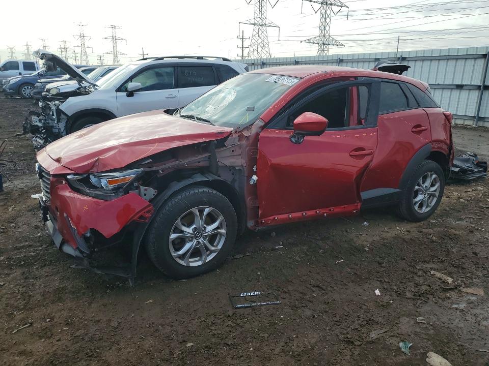 2018 Mazda Cx-3 მანქანა იყიდება აუქციონზე, vin: JM1DKFB79J1305193, აუქციონის ნომერი: 75626715