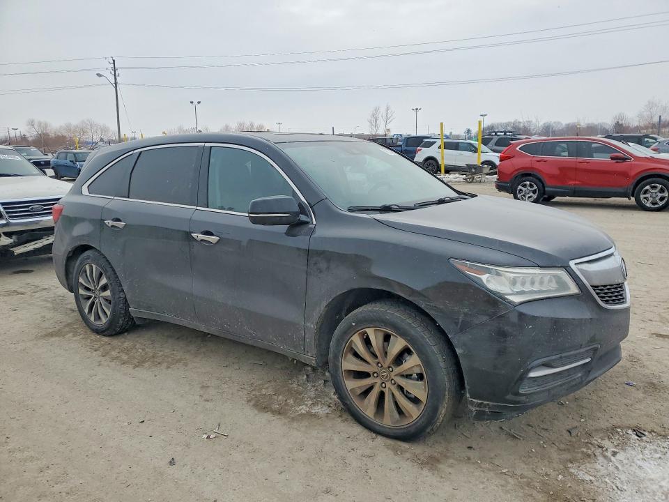 2016 Acura Mdx მანქანა იყიდება აუქციონზე, vin: 5FRYD4H46GB044469, აუქციონის ნომერი: 76114835