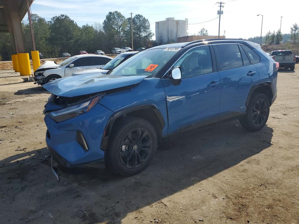 76515795 :رقم المزاد ، 4T3E6RFV8SU179933 vin ، 2025 Toyota Rav4 Hybrid مزاد بيع