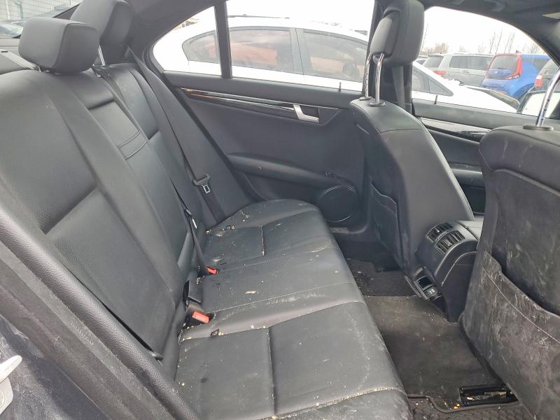 2013 Mercedes-benz C მანქანა იყიდება აუქციონზე, vin: WDDGF8JB6DA852354, აუქციონის ნომერი: 78789645