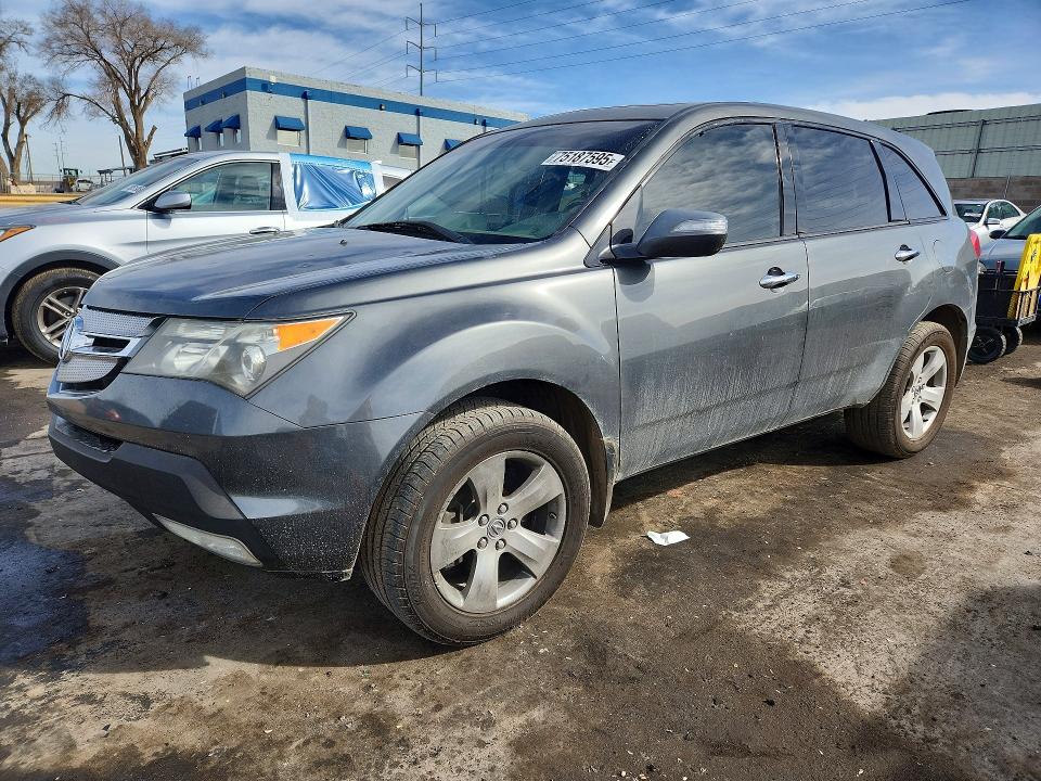 Продаж на аукціоні авто 2007 Acura Mdx, vin: 2HNYD28887H502641, номер лоту: 75187595