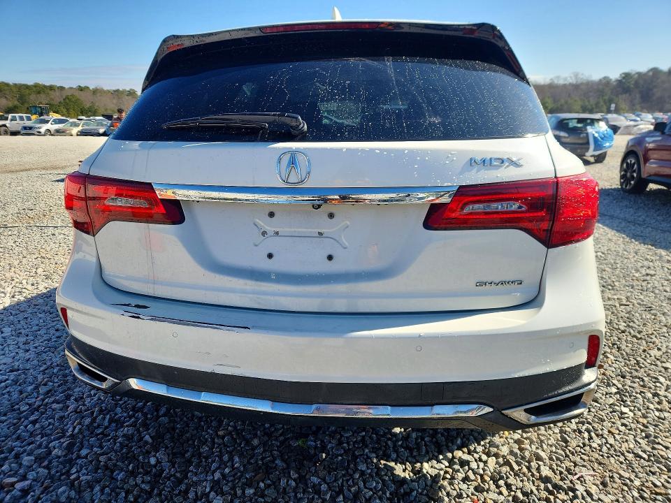 75773645 :رقم المزاد ، 5FRYD4H83HB020649 vin ، 2017 Acura Mdx مزاد بيع