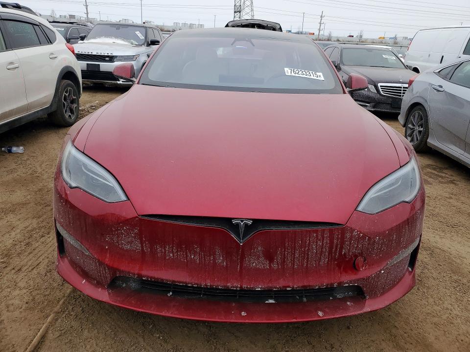 2024 Tesla Model S მანქანა იყიდება აუქციონზე, vin: 5YJSA1E54RF537050, აუქციონის ნომერი: 76233315