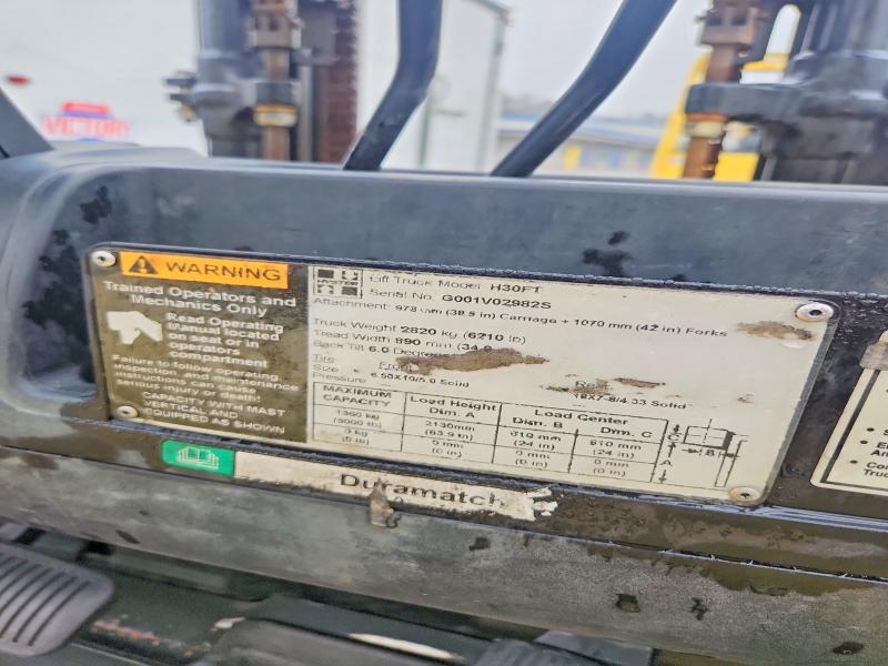 Aukcja sprzedaży 2018 Hyster Forklift, vin: G001V02982S, numer aukcji: 46055296