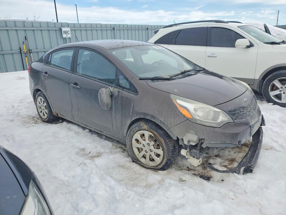 2013 Kia Rio მანქანა იყიდება აუქციონზე, vin: KNADM4A36D6216537, აუქციონის ნომერი: 75627385