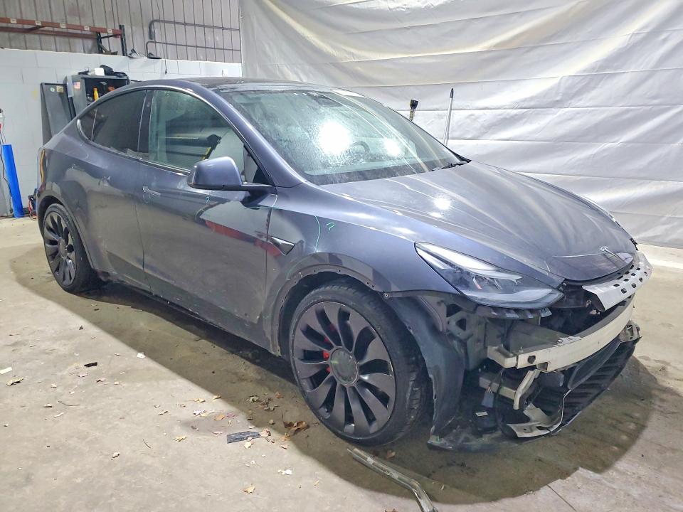 2021 Tesla Model Y მანქანა იყიდება აუქციონზე, vin: 5YJYGDEFXMF261694, აუქციონის ნომერი: 76156765