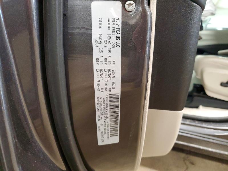 2017 Chrysler Pacifica მანქანა იყიდება აუქციონზე, vin: 2C4RC1BG9HR517457, აუქციონის ნომერი: 76807045