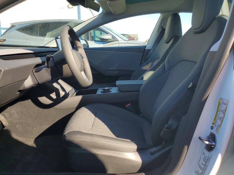 2025 Tesla Model 3 მანქანა იყიდება აუქციონზე, vin: 5YJ3E1EA4SF117347, აუქციონის ნომერი: 77327955