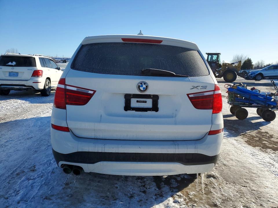 2015 Bmw X3 მანქანა იყიდება აუქციონზე, vin: 5UXWX9C57F0D49426, აუქციონის ნომერი: 75512165