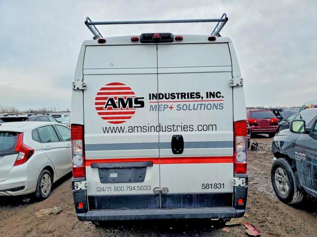 Продаж на аукціоні авто 2021 Ram Promaster 2500, vin: 3C6LRVDG3ME581831, номер лоту: 77072145