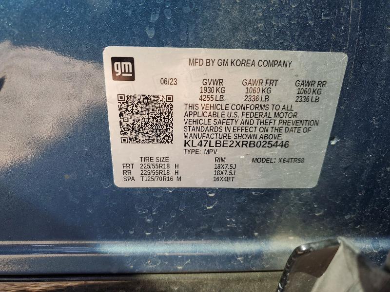 Aukcja sprzedaży 2024 Buick Envista, vin: KL47LBE2XRB025446, numer aukcji: 79089325