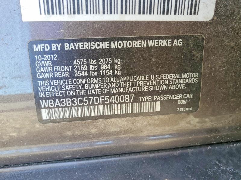 Продаж на аукціоні авто 2013 Bmw 328, vin: WBA3B3C57DF540087, номер лоту: 75619915
