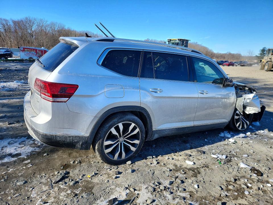 76600635 :رقم المزاد ، 1V2NR2CA9KC573507 vin ، 2019 Volkswagen Atlas Sel مزاد بيع