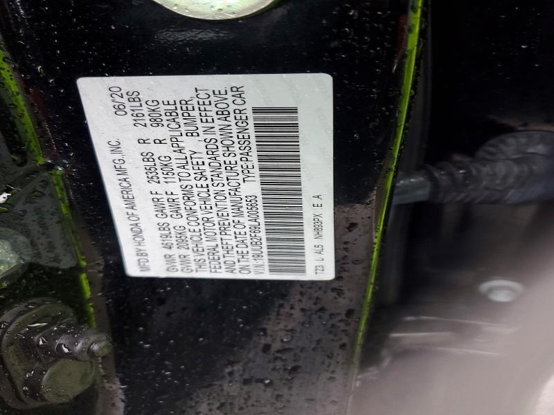 77706745 :رقم المزاد ، 19UUB2F69LA005653 vin ، 2020 Acura Tlx مزاد بيع