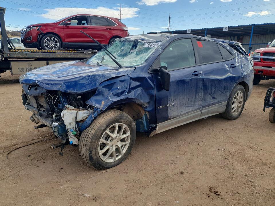 Продажа на аукционе авто 2022 Chevrolet Equinox, vin: 3GNAXSEV0NS207723, номер лота: 75661965