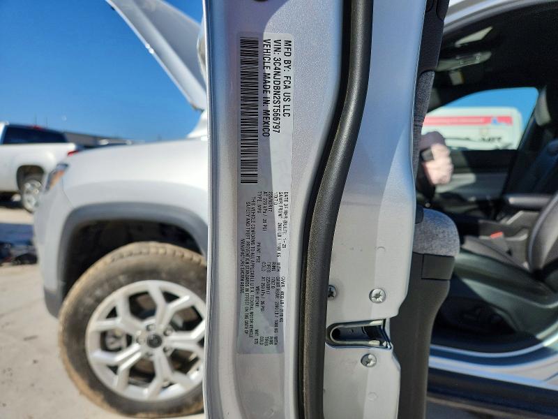 Продаж на аукціоні авто 2025 Jeep Compass, vin: 3C4NJDBN2ST566797, номер лоту: 75757425