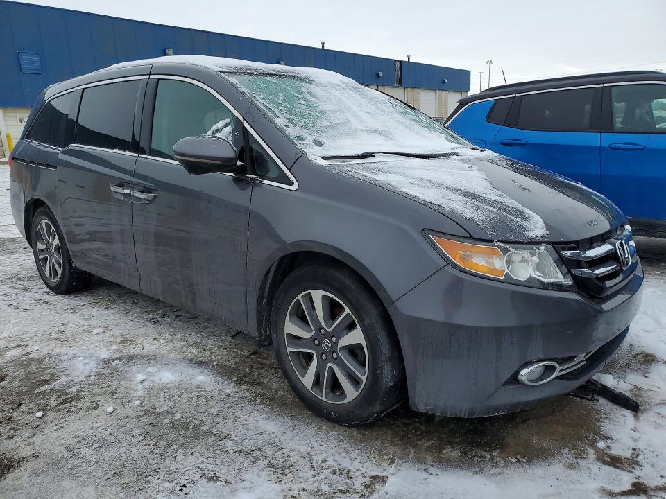 76622595 :رقم المزاد ، 5FNRL5H91HB016137 vin ، 2017 Honda Odyssey مزاد بيع
