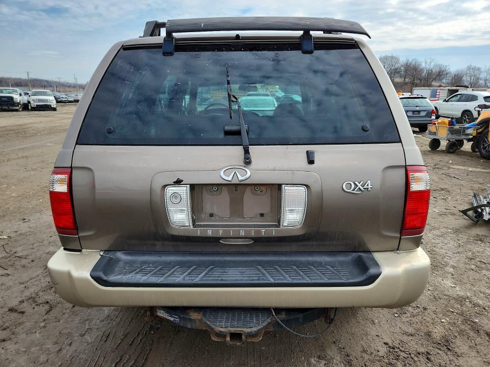78877705 :رقم المزاد ، JNRDR09Y31W221753 vin ، 2001 Infiniti Qx4 مزاد بيع