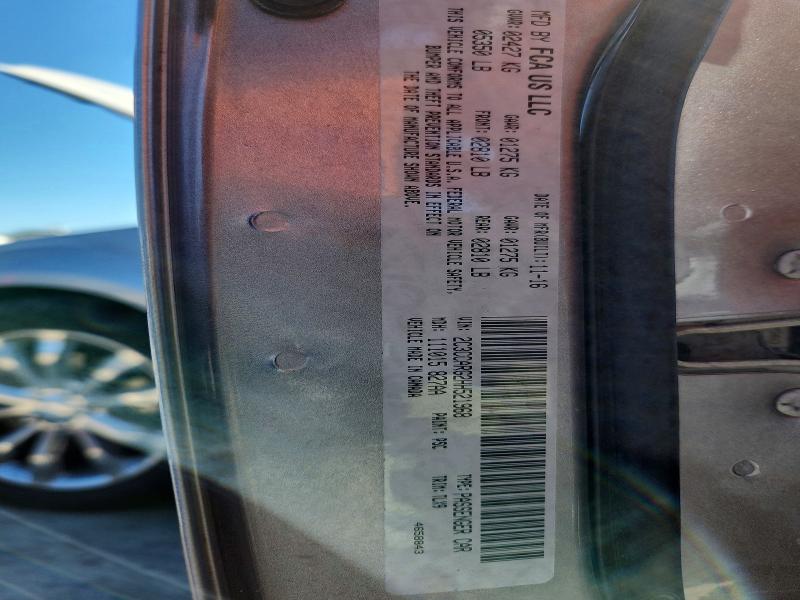 78495635 :رقم المزاد ، 2C3CCARG2HH521968 vin ، 2017 Chrysler 300 مزاد بيع