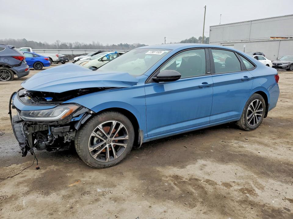 77907155 :رقم المزاد ، 3VWBX7BU0SM100058 vin ، 2025 Volkswagen Jetta مزاد بيع