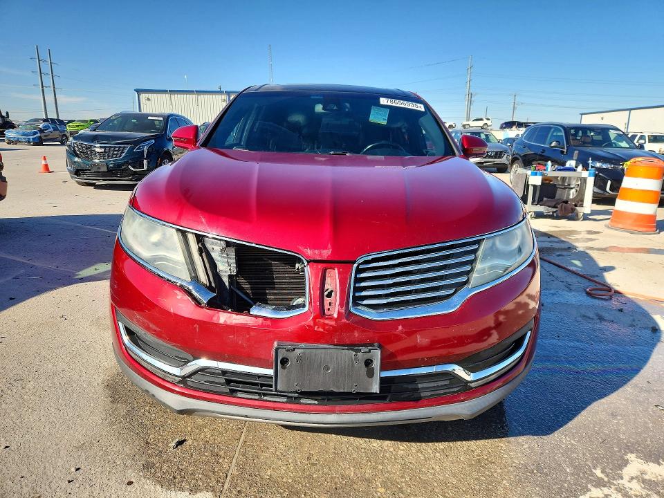 Продаж на аукціоні авто 2016 Lincoln Mkx, vin: 2LMPJ6KP0GBL42677, номер лоту: 78656935